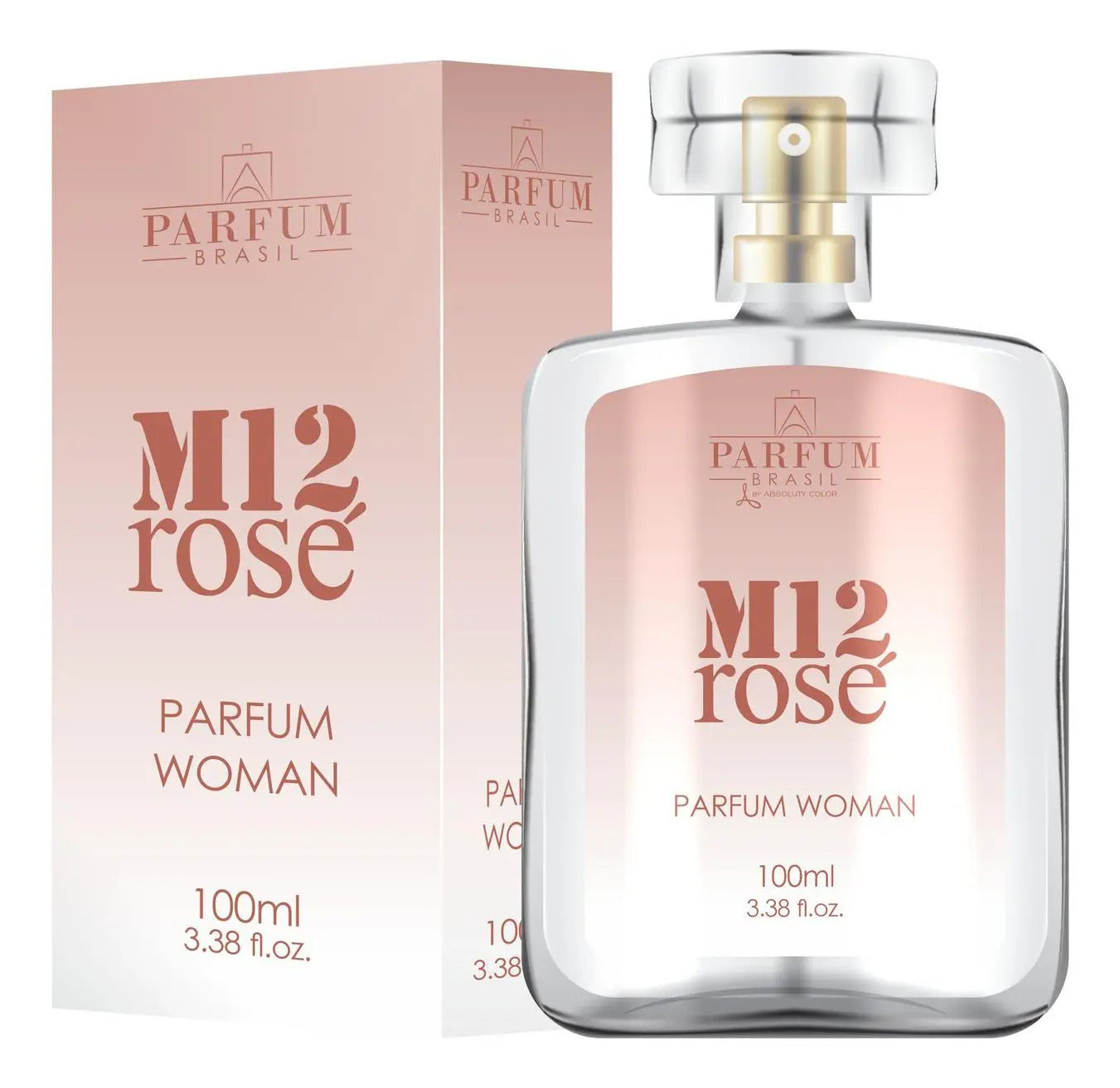 Perfume Feminino Parfum Brasil M12 Rosé 100ml