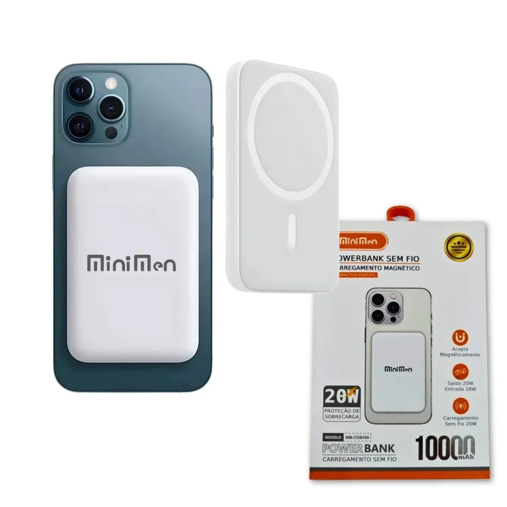 Power Bank Magsafe 10.000mah 20W Turbo Minimen MM-CDB300