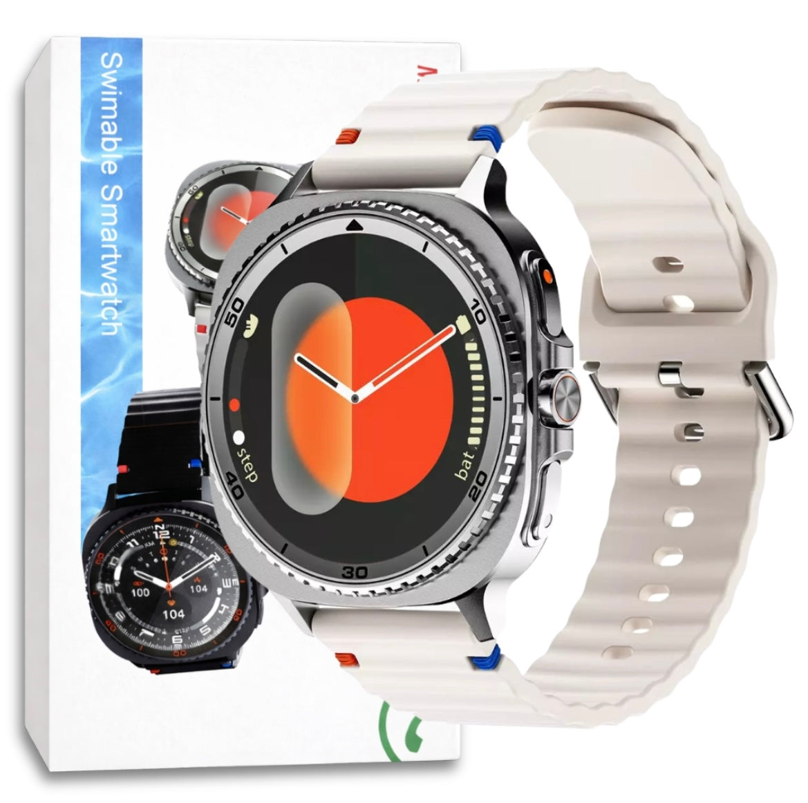 Smartwatch Microwear MA33 Ultra 2 Série 11 Whatsapp A Prova D'água