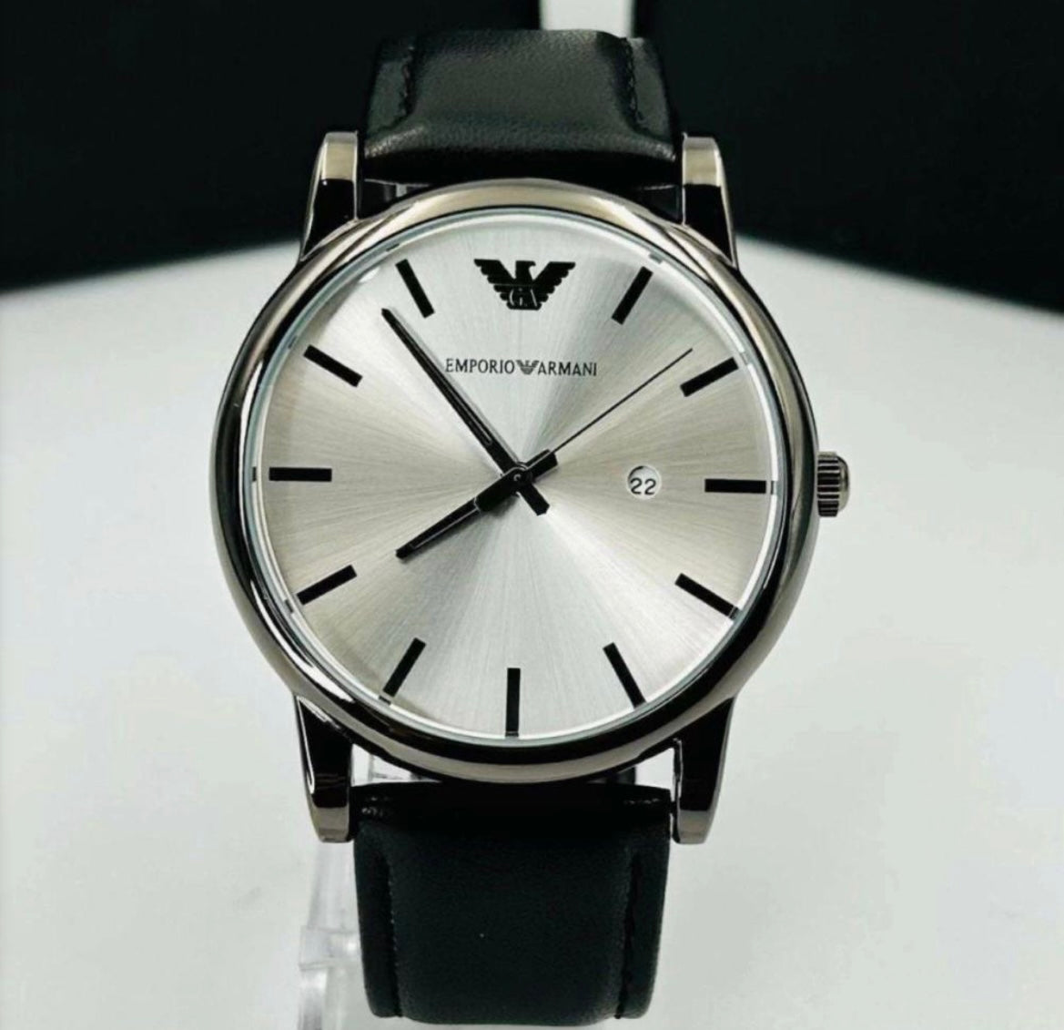 Relógio Armani Exchange Pulseira Em Couro