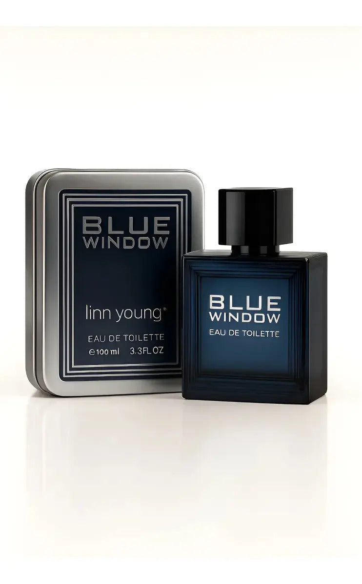 Perfume Masculino Linn Young Blue Window 100ml