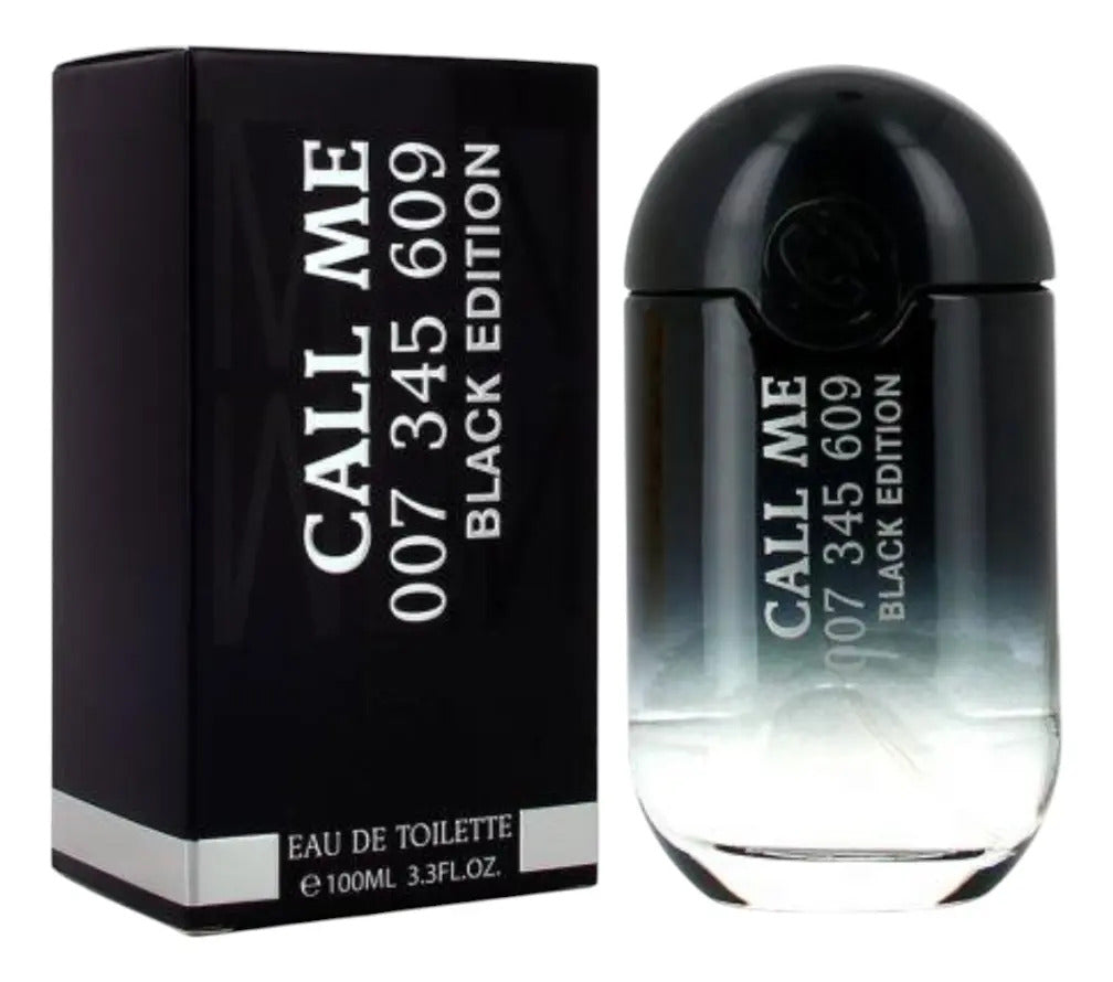 Perfume Real Time Call Me Black Edition - 100ml