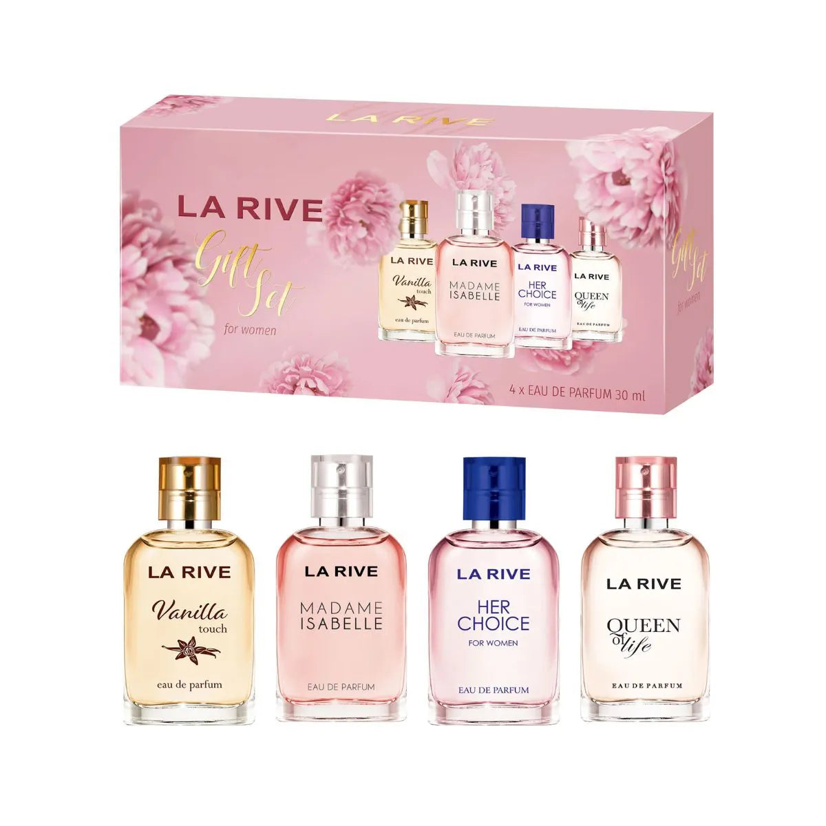Kit La Rive gift set Esu de Parfum - 30ml (cada)