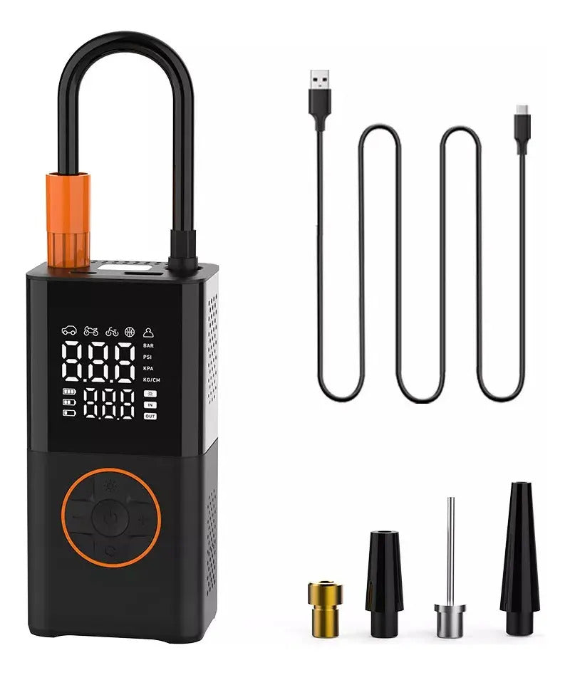 Bomba De Ar Recarregável Portatil USB